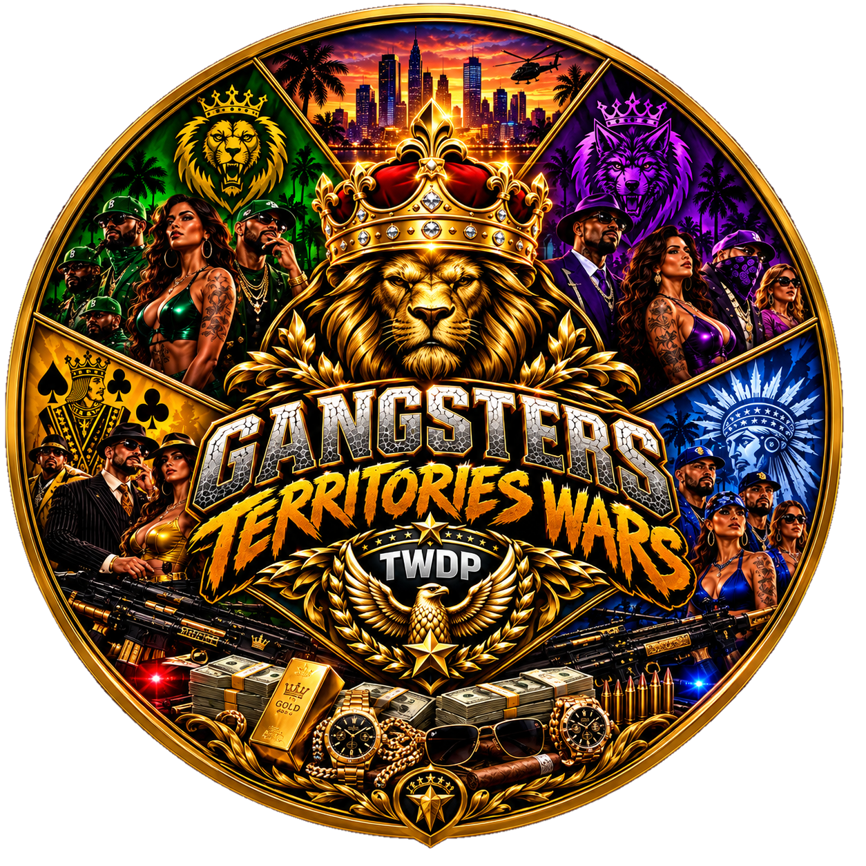 Logo Gangsters Territories Wars